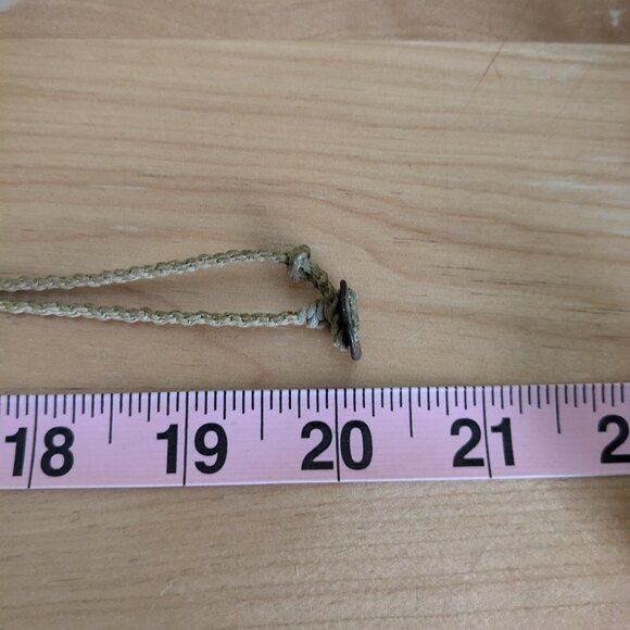 Crystal Smooth Rock Dangle Necklace Cottagecore Farmhouse Fairy Boho Hippie - Picture 6 of 6